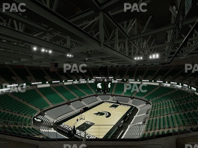 Jack Breslin Student Events Center - Section 215 Seat View