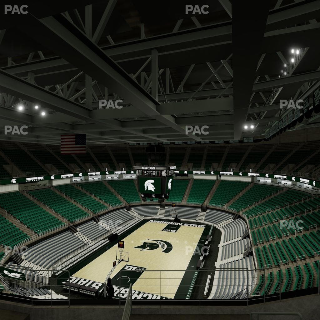 Jack Breslin Student Events Center - Section 216 Seat View