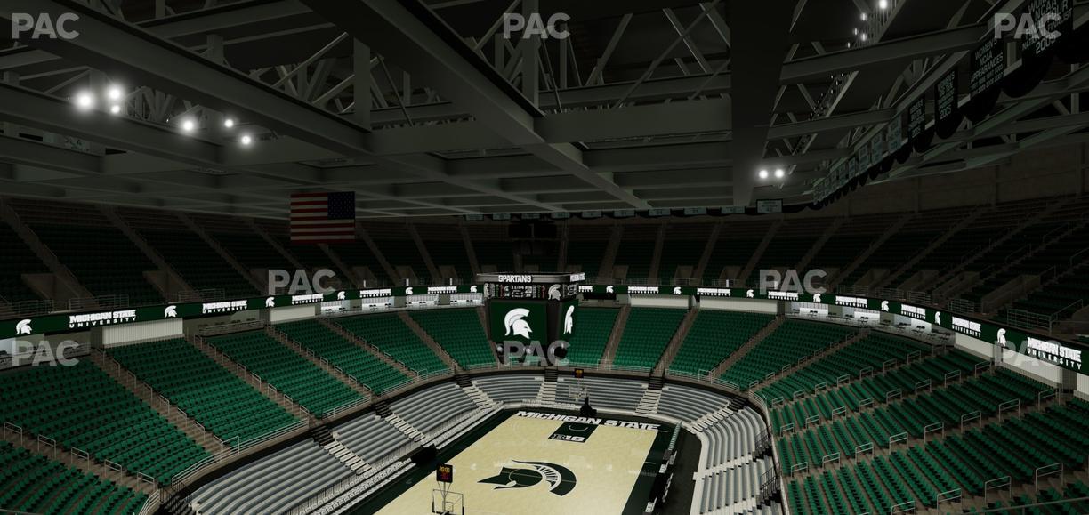 Jack Breslin Student Events Center - Section 216 Seat View