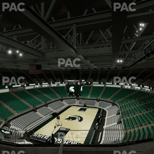 Jack Breslin Student Events Center - Section 216 Seat View