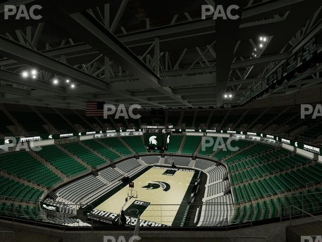 Jack Breslin Student Events Center - Section 216 Seat View