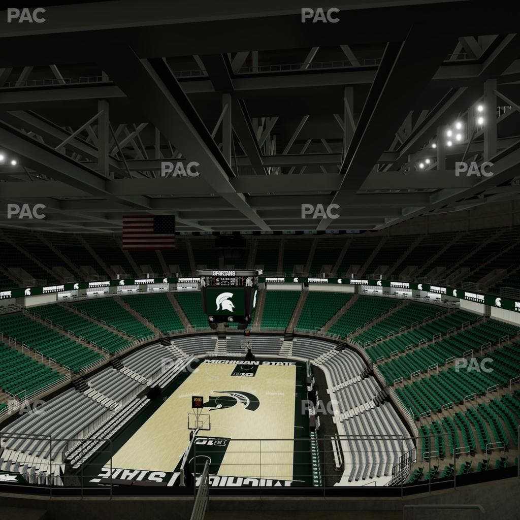 Jack Breslin Student Events Center - Section 217 Seat View