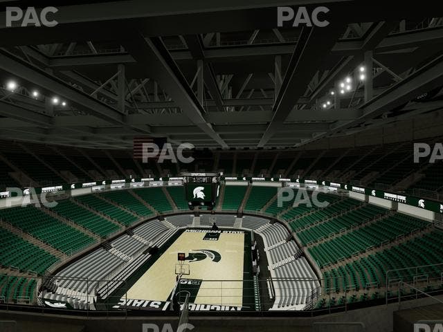 Jack Breslin Student Events Center - Section 217 Seat View