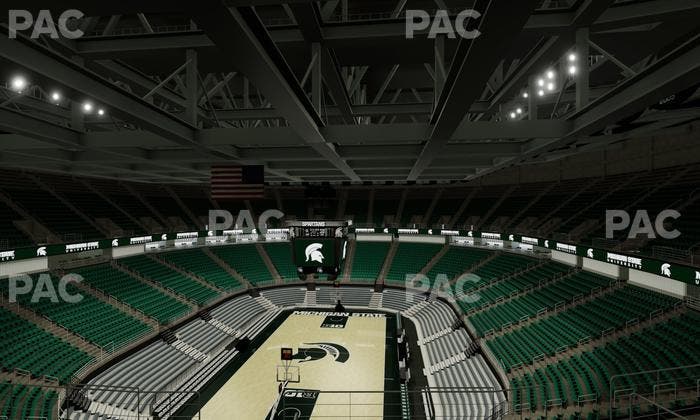 Jack Breslin Student Events Center - Section 217 Seat View