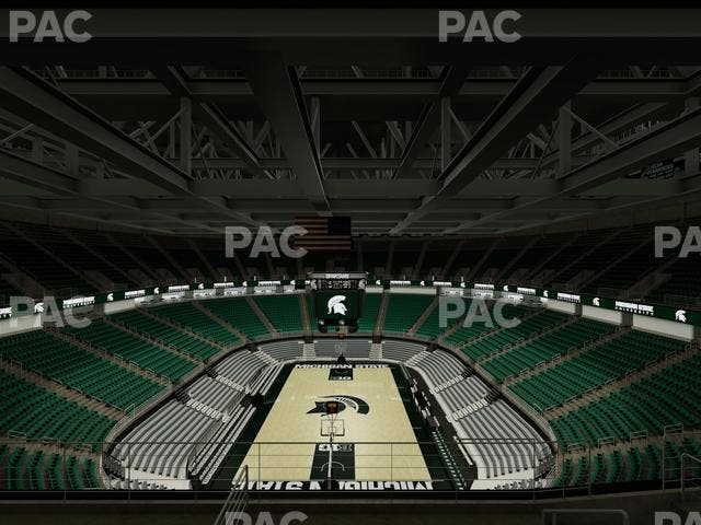 Jack Breslin Student Events Center - Section 218 Seat View