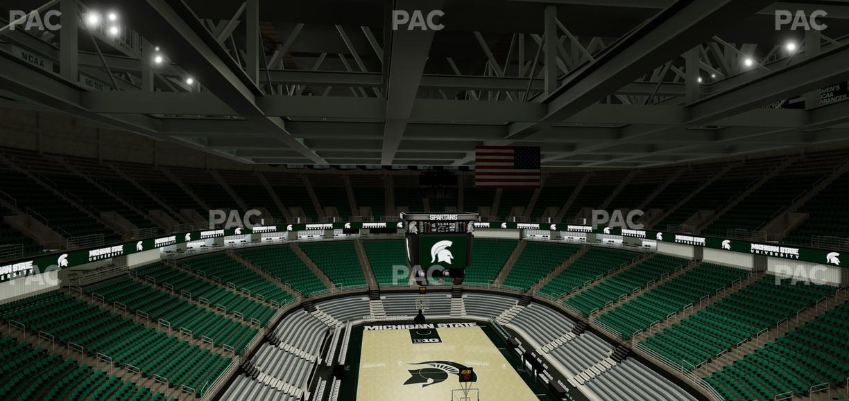 Jack Breslin Student Events Center - Section 219 Seat View