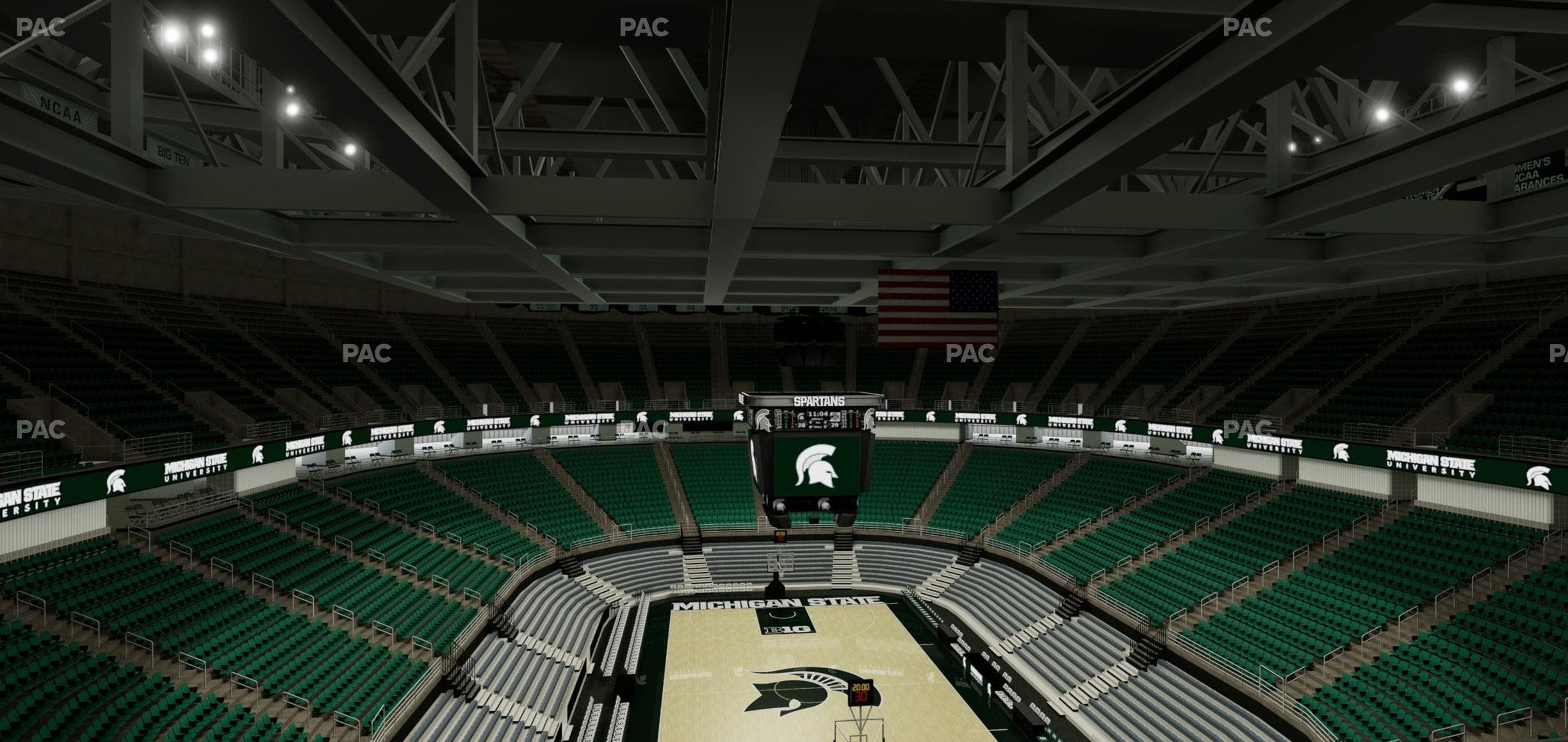 Jack Breslin Student Events Center - Section 219 Seat View
