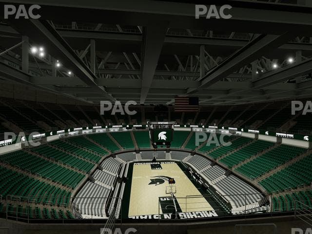 Jack Breslin Student Events Center - Section 219 Seat View