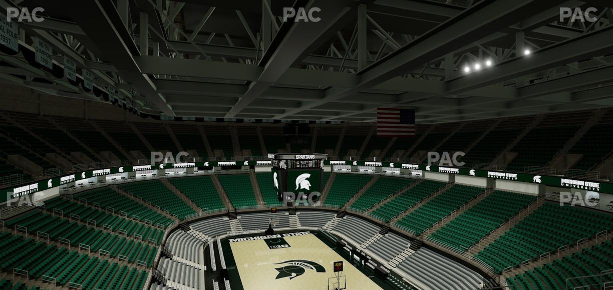 Jack Breslin Student Events Center - Section 220 Seat View