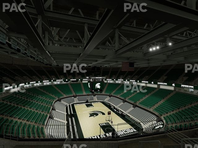 Jack Breslin Student Events Center - Section 220 Seat View