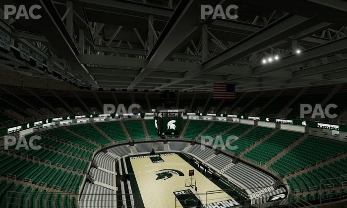 Jack Breslin Student Events Center - Section 220 Seat View