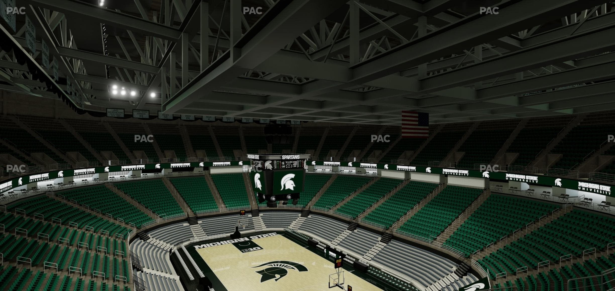 Jack Breslin Student Events Center - Section 221 Seat View