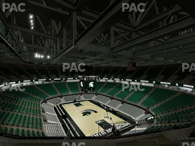 Jack Breslin Student Events Center - Section 221 Seat View