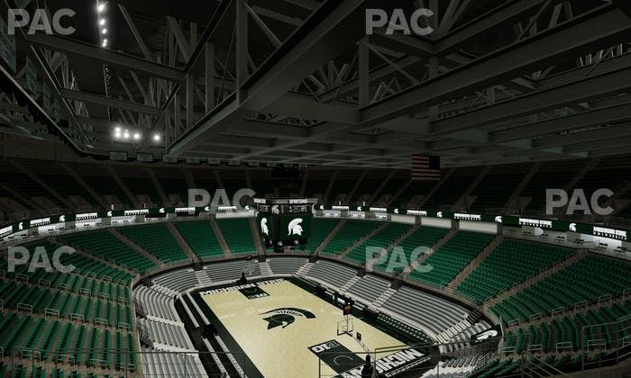 Jack Breslin Student Events Center - Section 221 Seat View