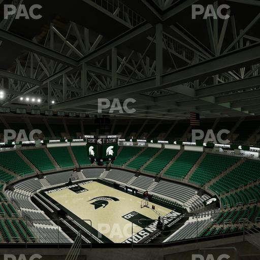 Jack Breslin Student Events Center - Section 222 Seat View