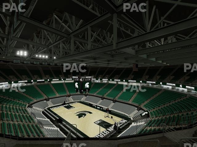 Jack Breslin Student Events Center - Section 222 Seat View