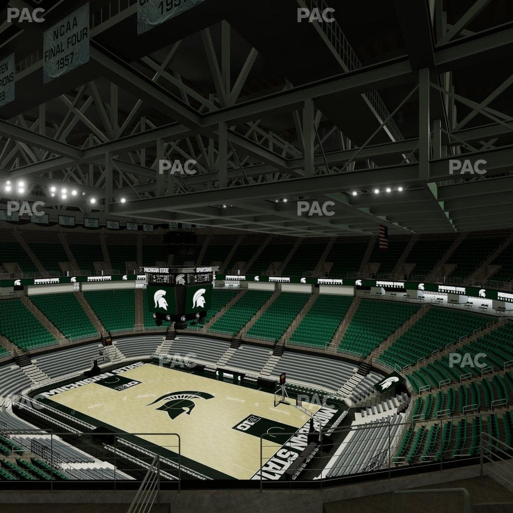 Jack Breslin Student Events Center - Section 223 Seat View