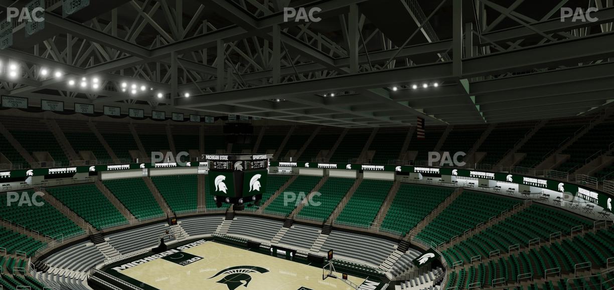 Jack Breslin Student Events Center - Section 223 Seat View