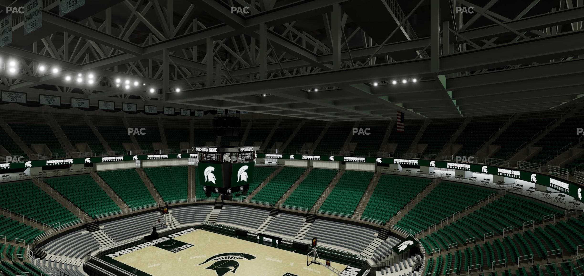 Jack Breslin Student Events Center - Section 223 Seat View