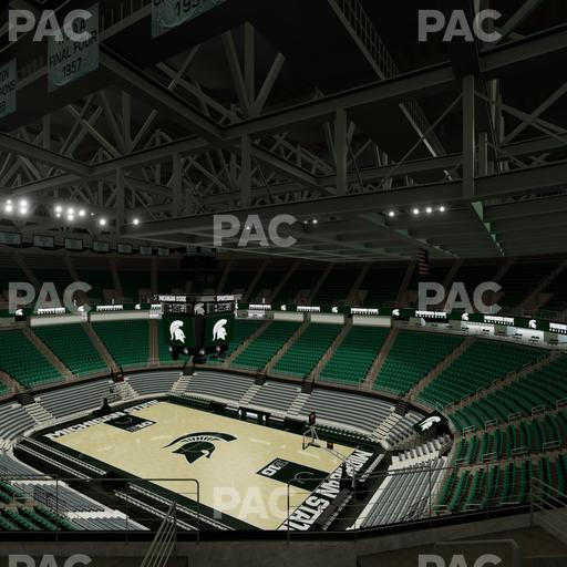 Jack Breslin Student Events Center - Section 223 Seat View