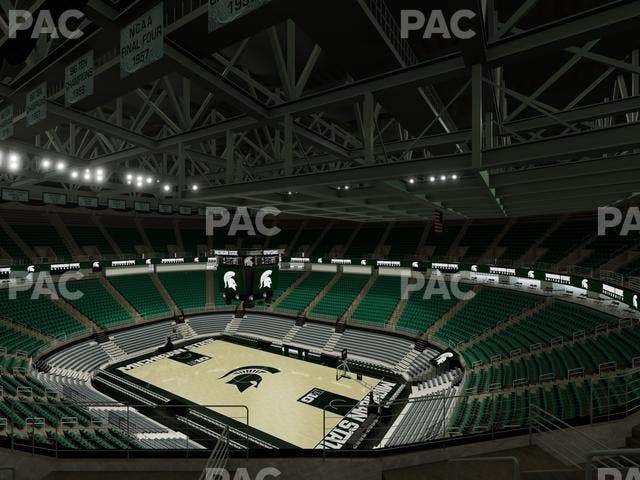 Jack Breslin Student Events Center - Section 223 Seat View