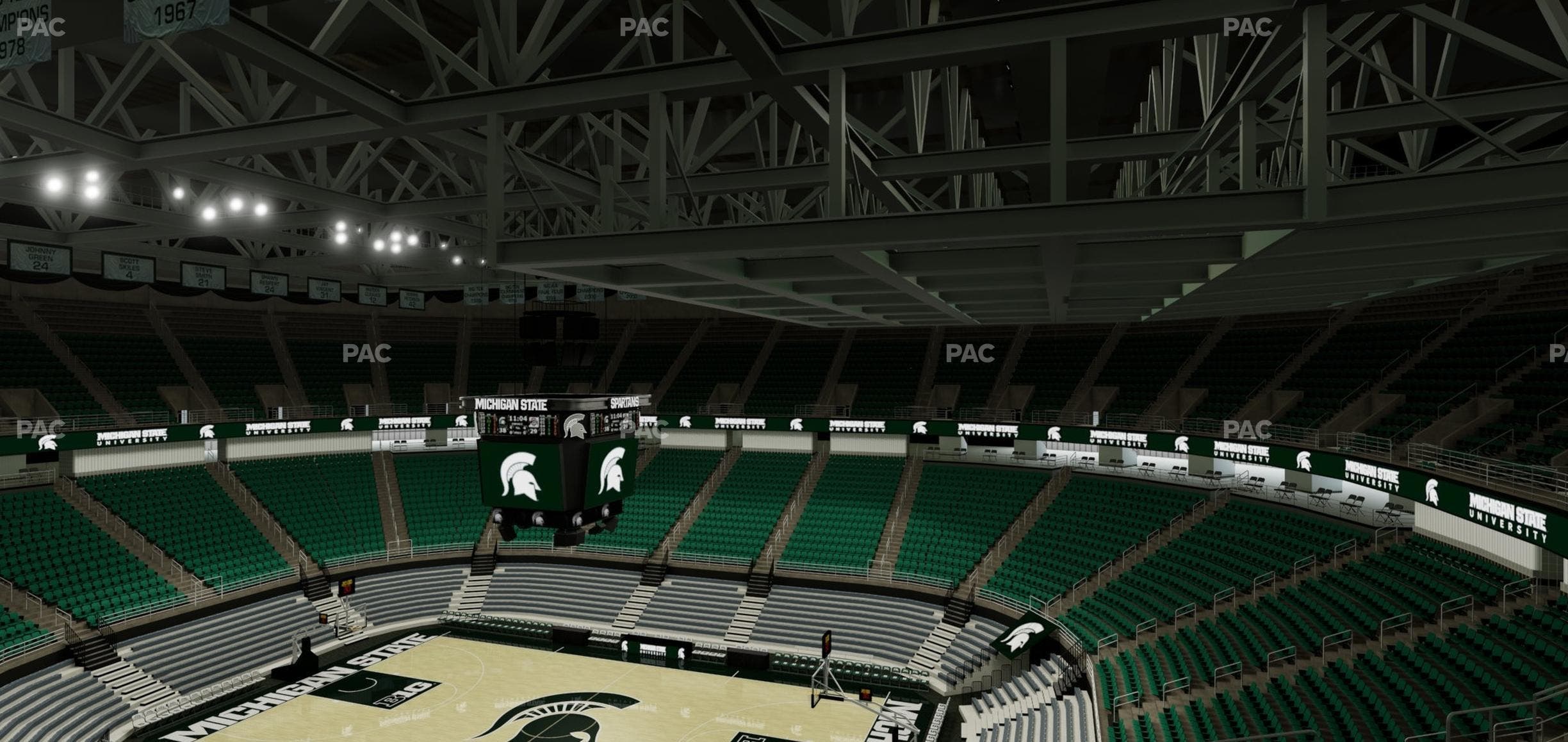 Jack Breslin Student Events Center - Section 224 Seat View