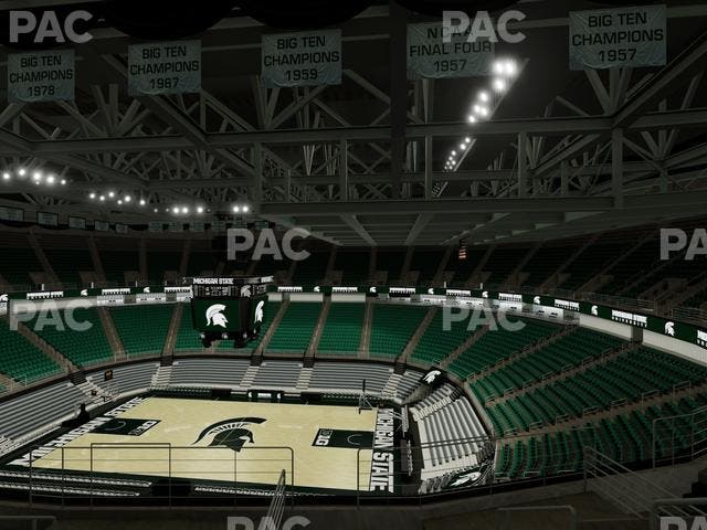 Jack Breslin Student Events Center - Section 225 Seat View