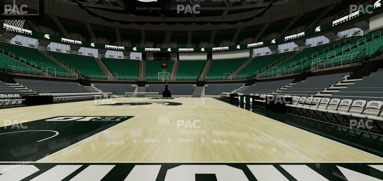 Jack Breslin Student Events Center - Section 226 Seat View