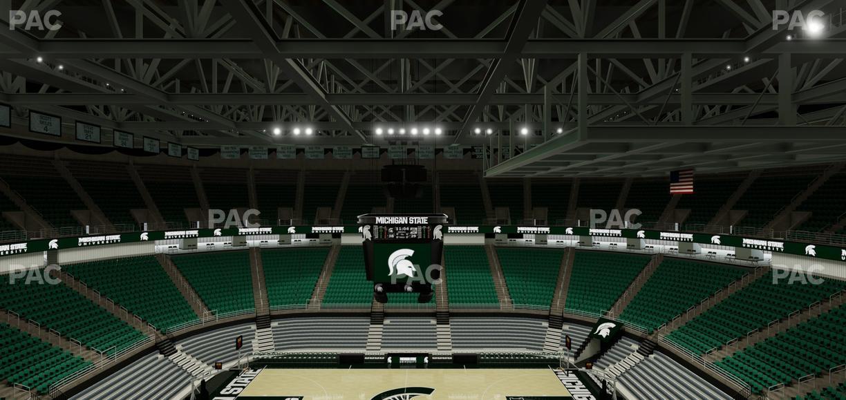 Jack Breslin Student Events Center - Section 227 Seat View
