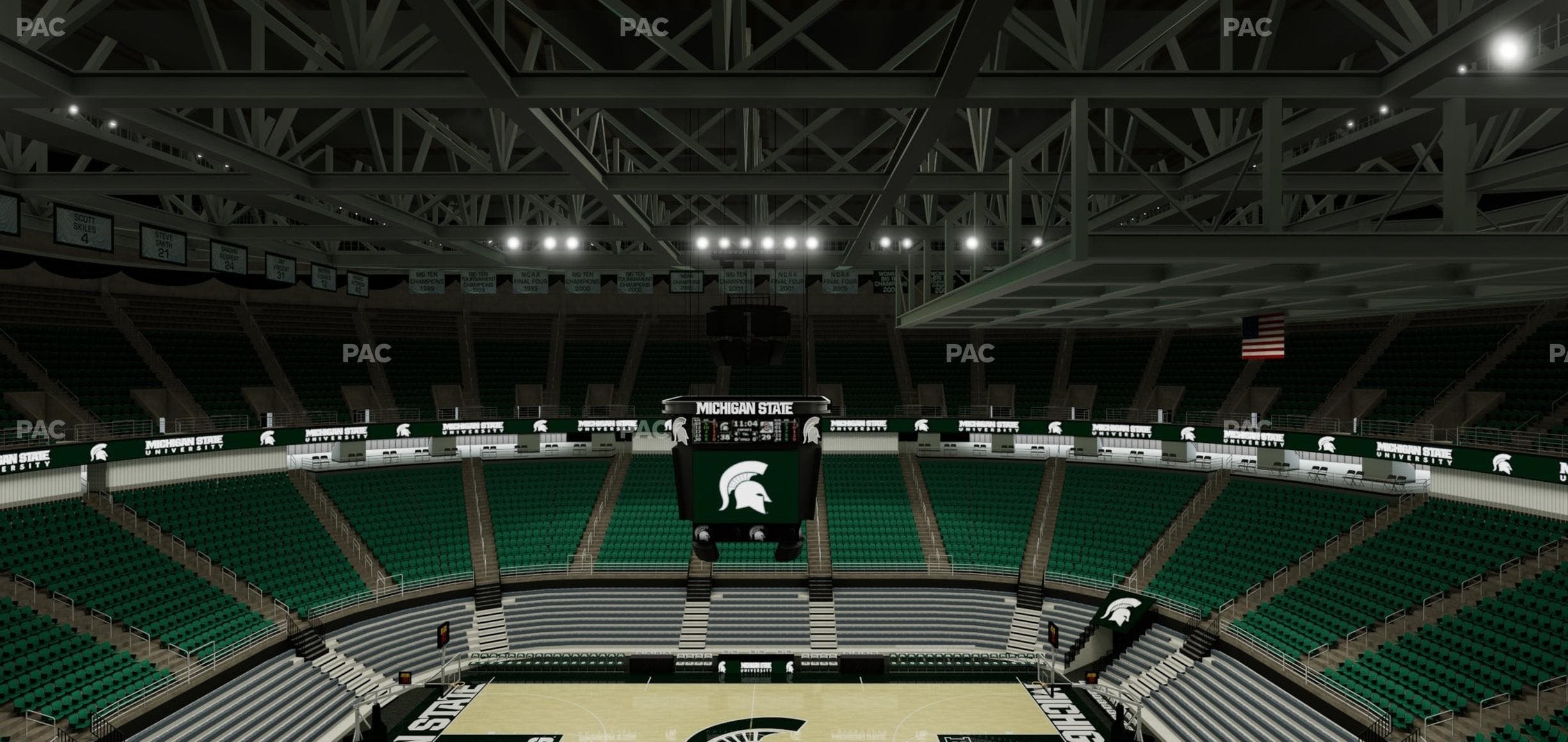 Jack Breslin Student Events Center - Section 227 Seat View