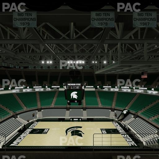 Jack Breslin Student Events Center - Section 227 Seat View