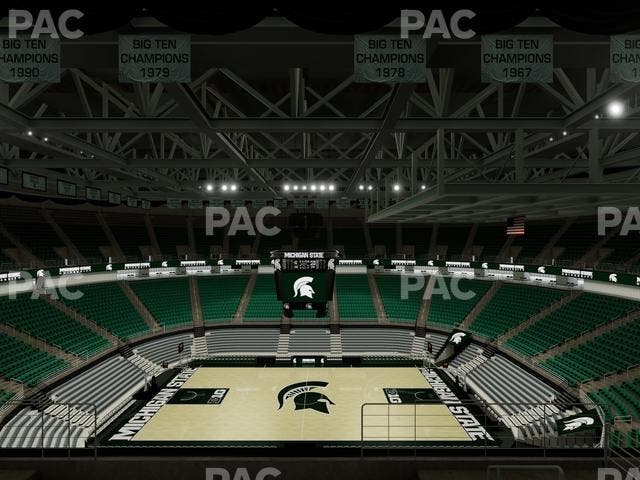 Jack Breslin Student Events Center - Section 227 Seat View
