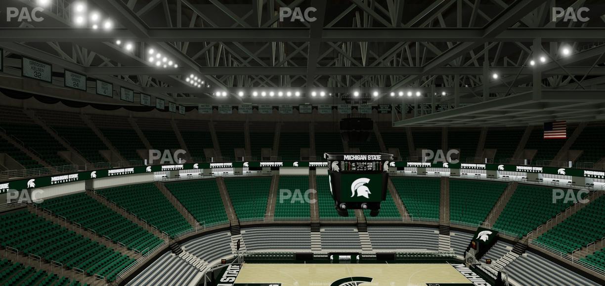 Jack Breslin Student Events Center - Section 228 Seat View