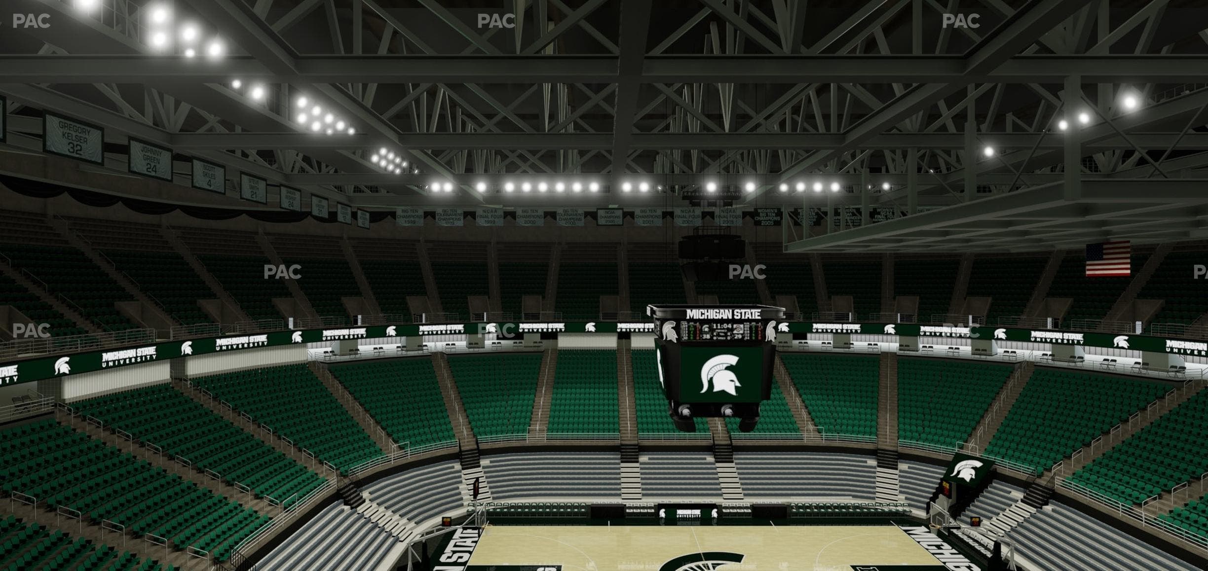 Jack Breslin Student Events Center - Section 228 Seat View