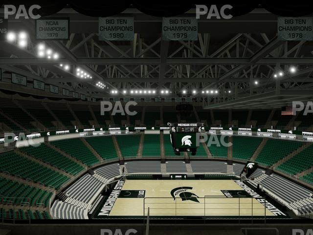 Jack Breslin Student Events Center - Section 228 Seat View