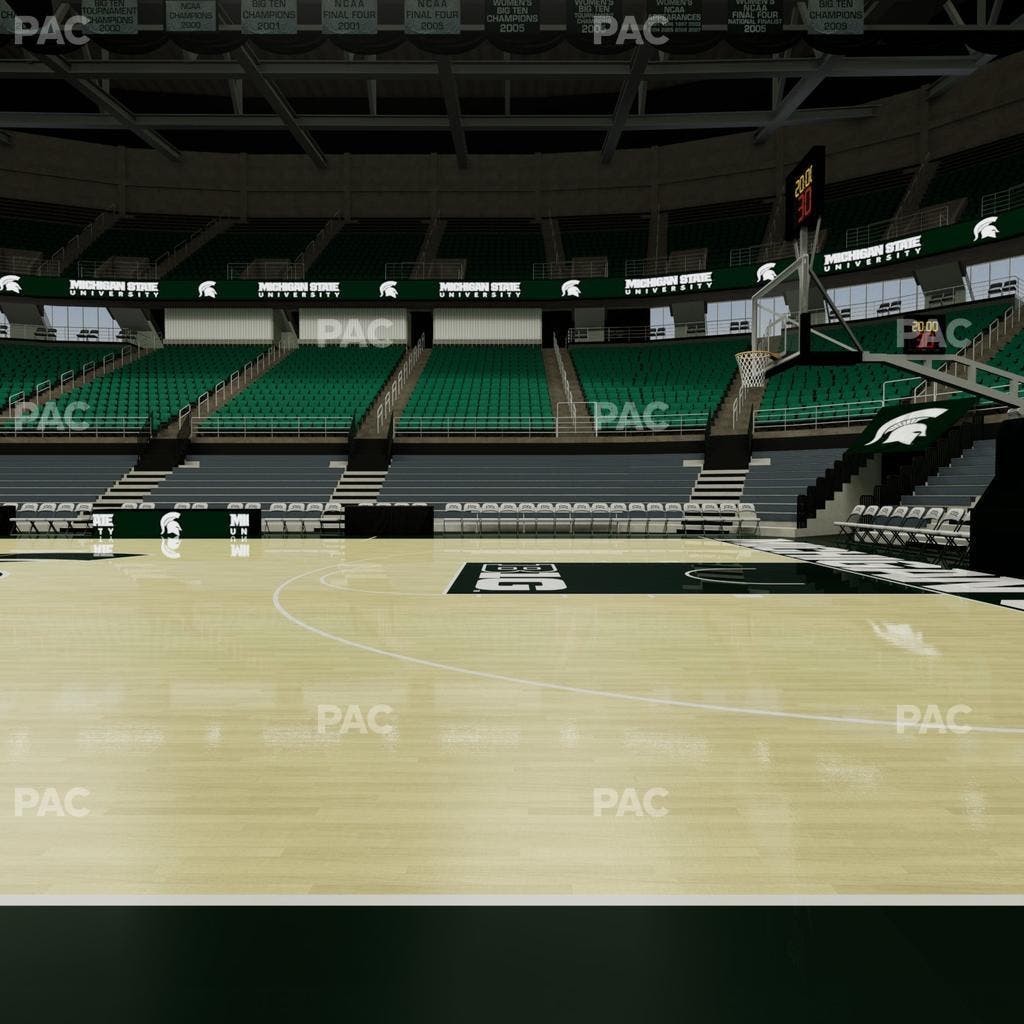 Jack Breslin Student Events Center - Section 229 Seat View