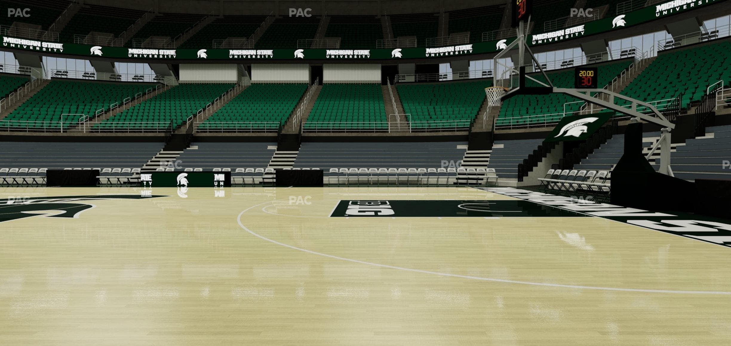 Jack Breslin Student Events Center - Section 229 Seat View