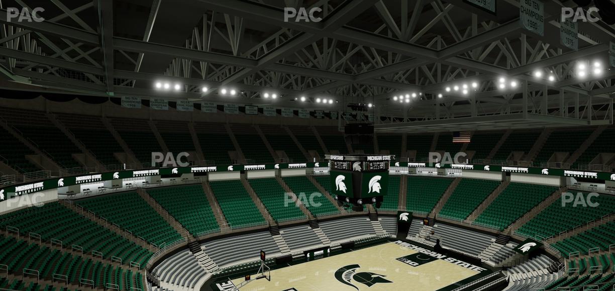 Jack Breslin Student Events Center - Section 231 Seat View