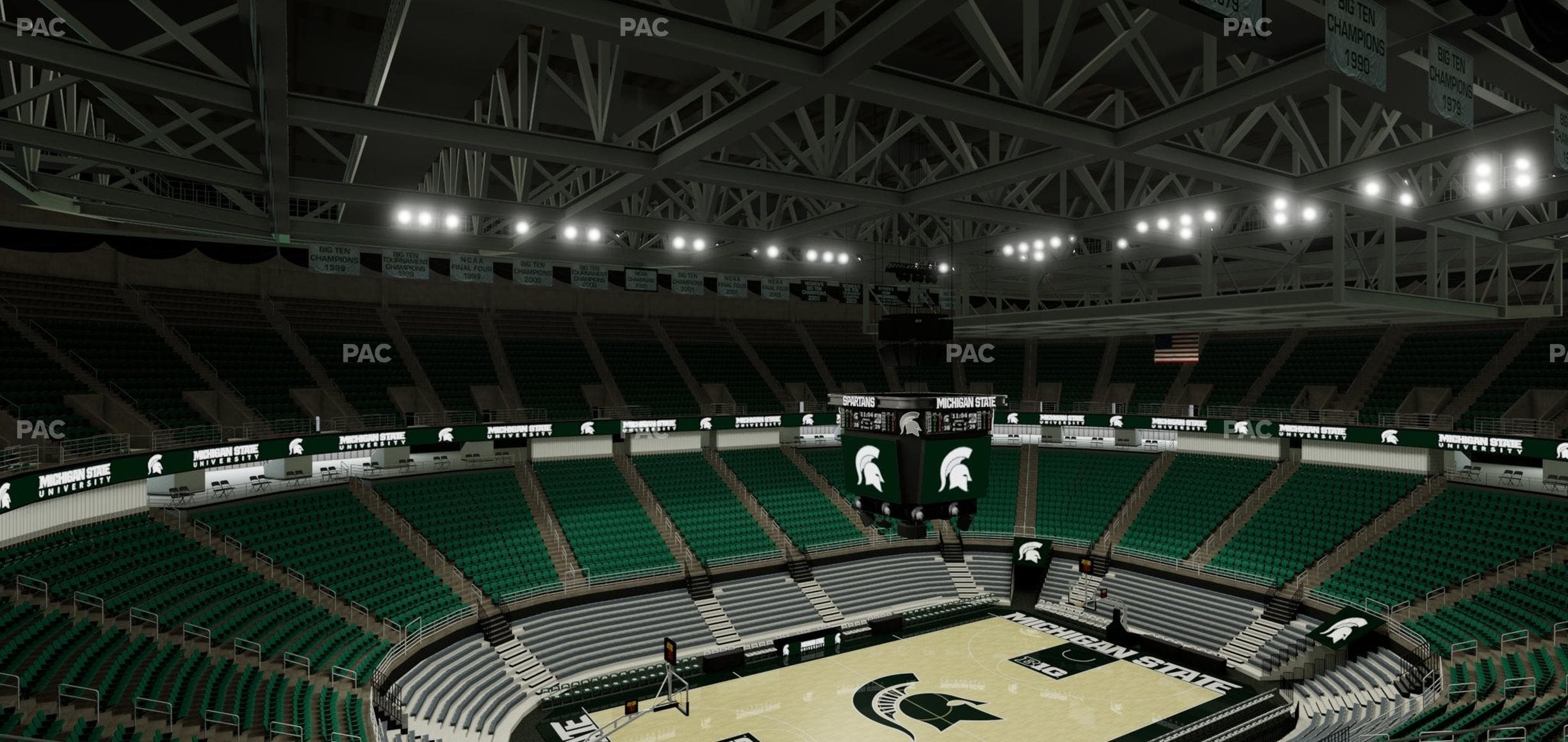 Jack Breslin Student Events Center - Section 231 Seat View