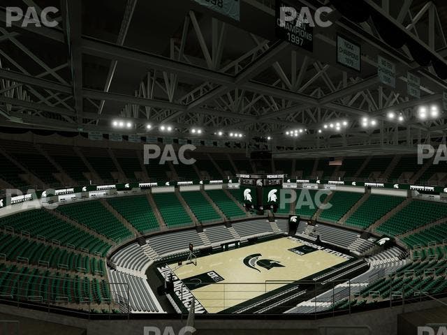 Jack Breslin Student Events Center - Section 231 Seat View