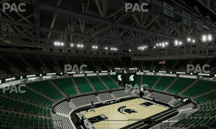 Jack Breslin Student Events Center - Section 231 Seat View