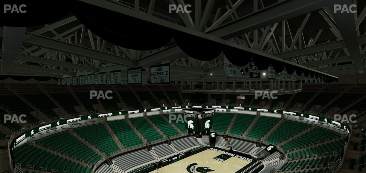 Jack Breslin Student Events Center - Section 232 Seat View