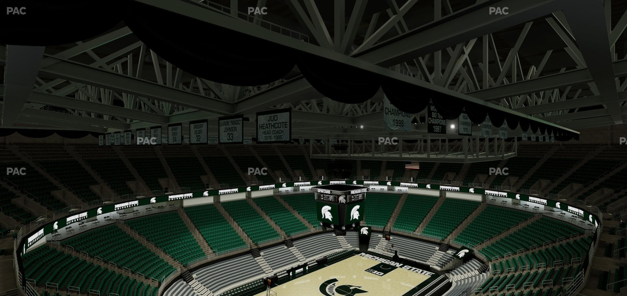 Jack Breslin Student Events Center - Section 232 Seat View