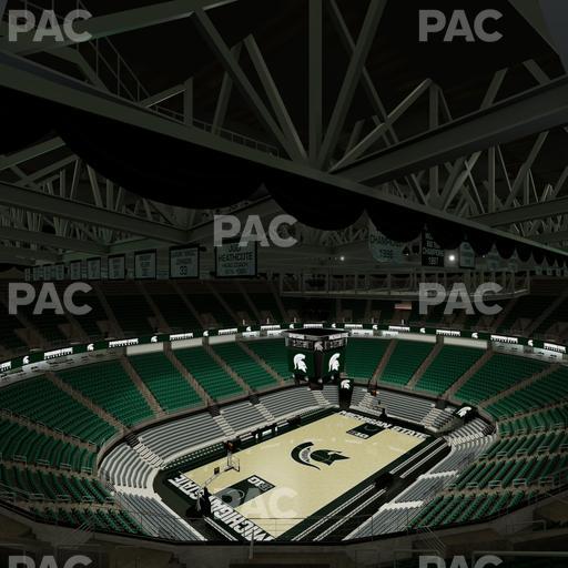 Jack Breslin Student Events Center - Section 232 Seat View