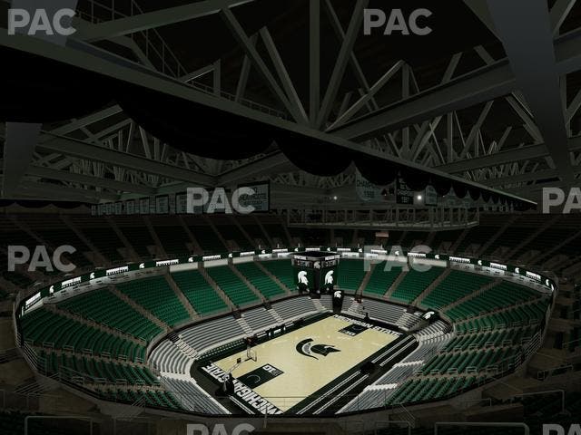 Jack Breslin Student Events Center - Section 232 Seat View