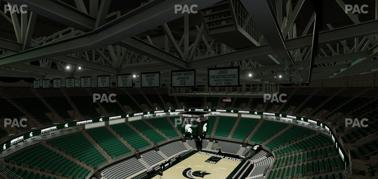 Jack Breslin Student Events Center - Section 233 Seat View