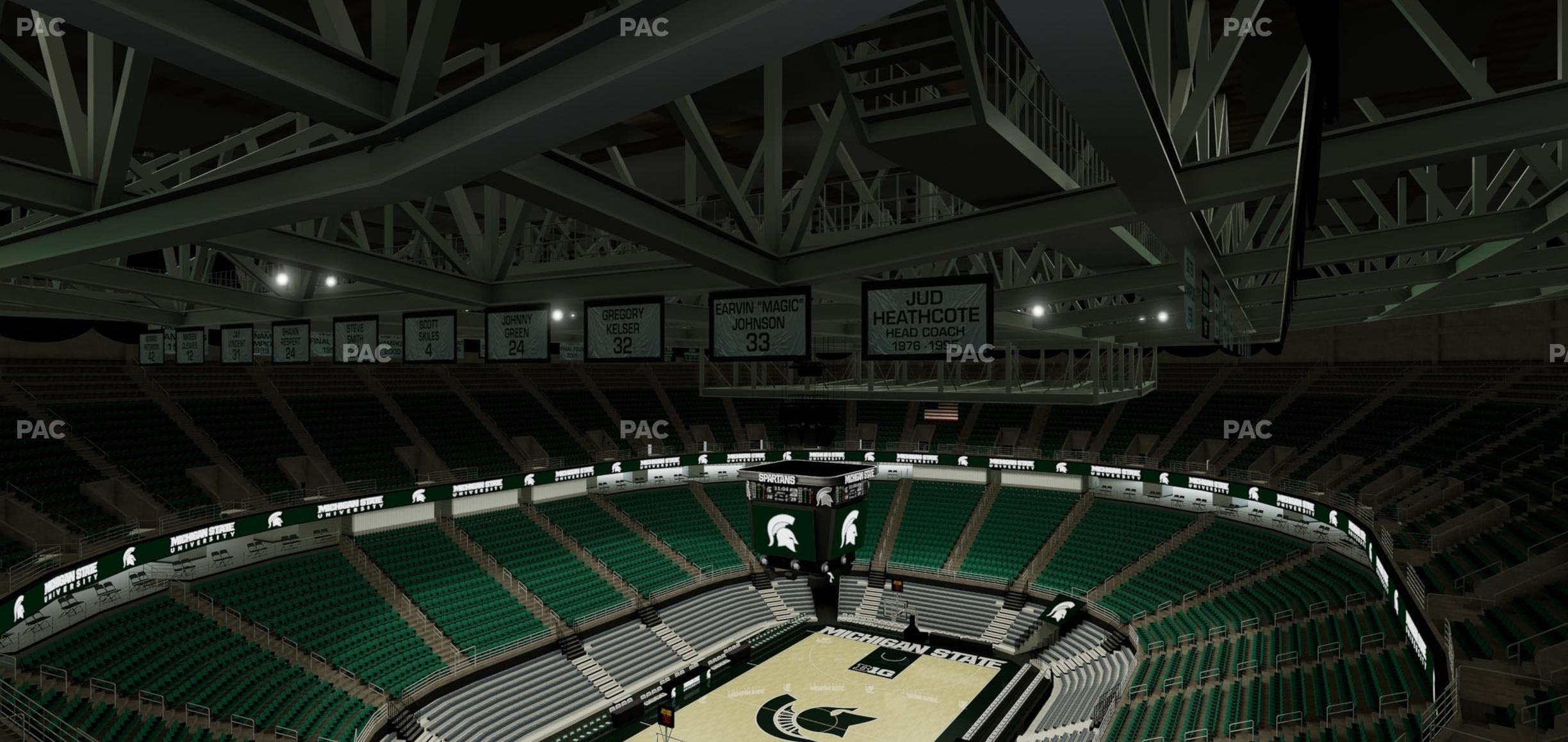 Jack Breslin Student Events Center - Section 233 Seat View