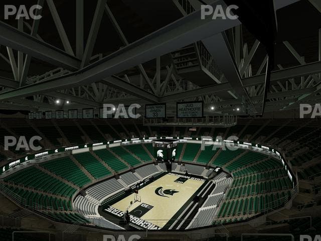 Jack Breslin Student Events Center - Section 233 Seat View