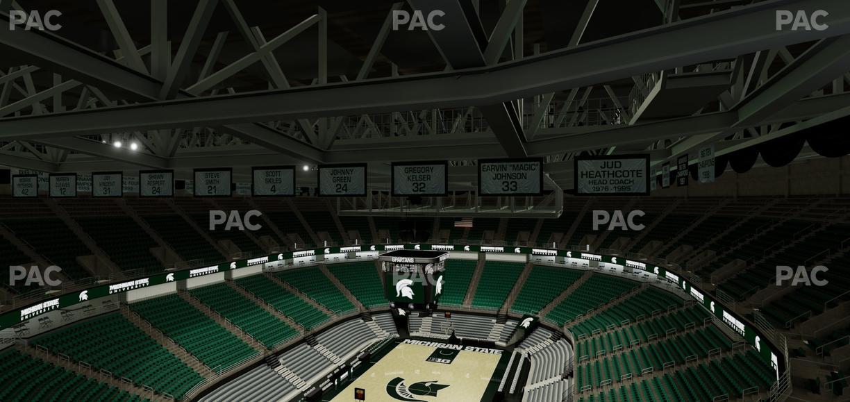 Jack Breslin Student Events Center - Section 234 Seat View