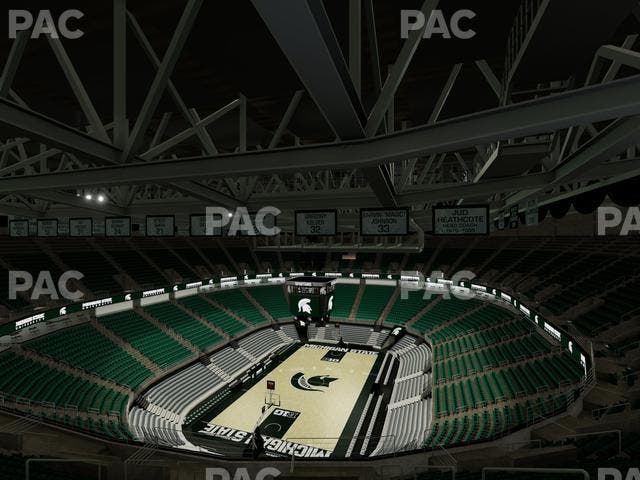 Jack Breslin Student Events Center - Section 234 Seat View